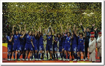 胜利属于日本女足